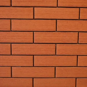 OS-TWC-005 · Light Red (Brushed) Terracotta Wall Cladding Tile · Light Red