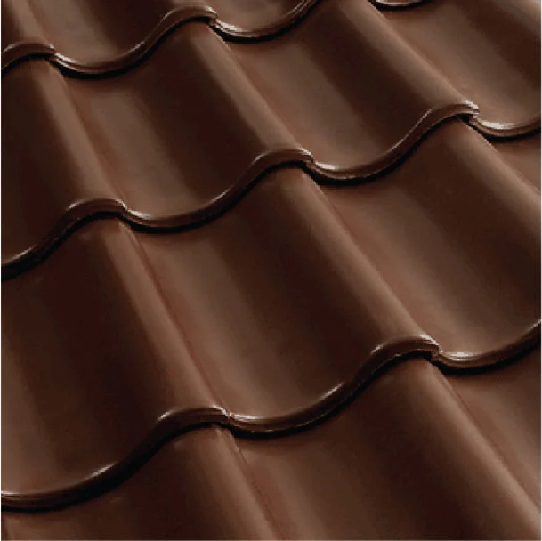 OS-RFT-042 · S-profile clay roof tile · Satin Brown