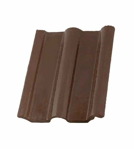 OS-RFT-023 · Lightweight-profile roof tile · Deep Brown