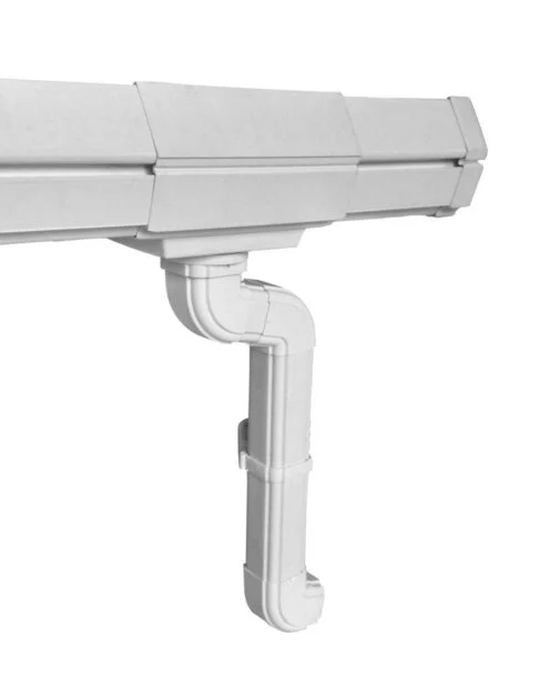 OS-RFT-069 · Modular rainwater gutter · Snow white