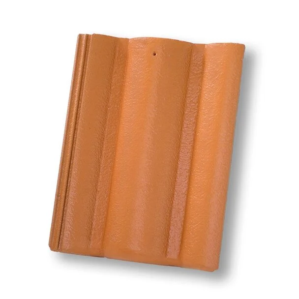 OS-RFT-009 · Double-groove roof tile · Orange