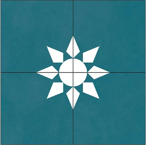 OMD 1316 original tile surface