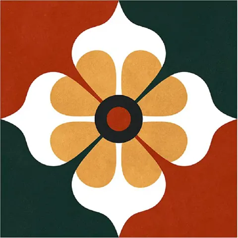 OMD 1307 original tile surface