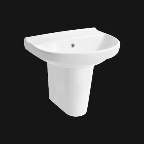 Eva Half Pedestal Basin — OS-SW-1371