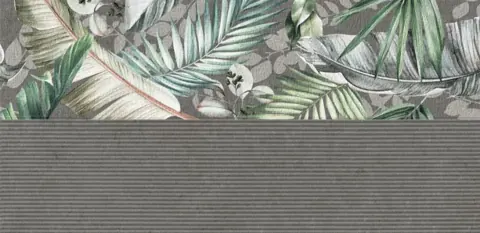 OMT RAINBOW GREY PUNCH original tile surface