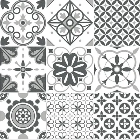 OMJ 6136 original tile surface