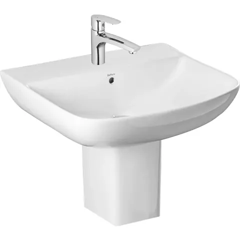 ALPHA(BWB34-BHPD02) Half Pedestal Basin — OS-BS-ALPHA-BWB34-BHPD02