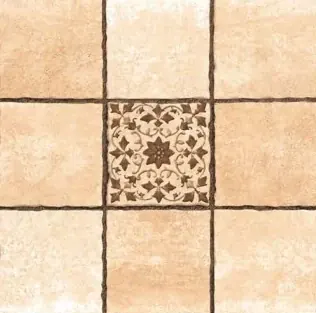 OMT CUBIX OLIVIA BEIGE DECOR original tile surface