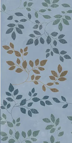 OMT HARVEST BLUE DECOR original tile surface