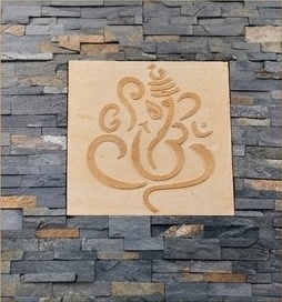 Ganesha Grey Ledge Feature Natural Stone Wall Cladding — OS-NWC-103, view 2