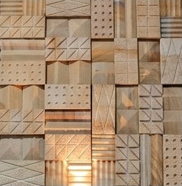 Sand Geometric Texture Mosaic Natural Stone Wall Cladding — OS-NWC-106