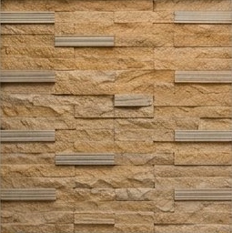 Golden Sand Rough Ledge Natural Stone Wall Cladding — OS-NWC-113