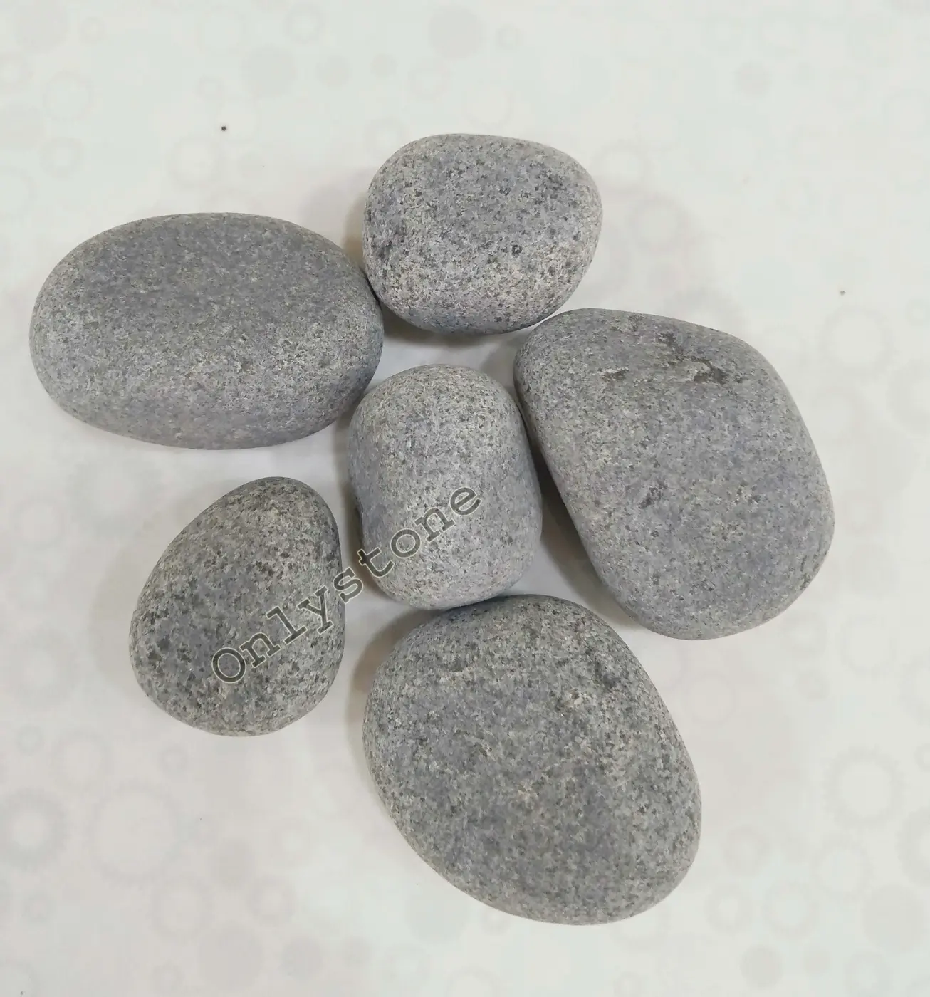 Grey Granite Pebbles — OS-PB-006 Landscape Pebbles