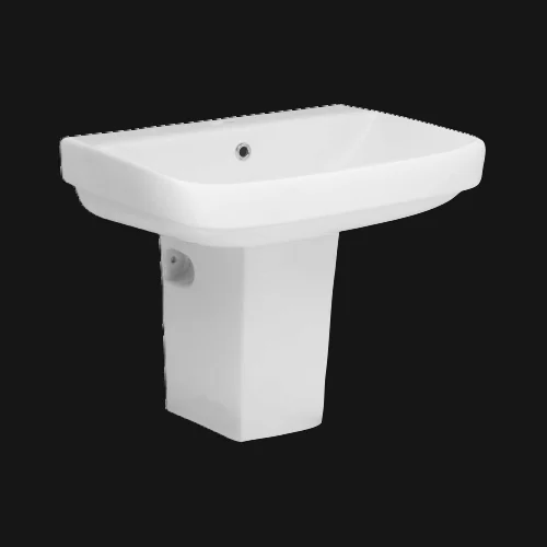 Alto Half Pedestal Basin — OS-SW-1369 Half Pedestal Basins