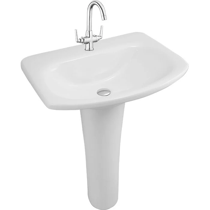 CORAL(BWB30-BPD10) Full Pedestal Basin — OS-BS-CORAL-BWB30-BPD10 Full Pedestal Basins