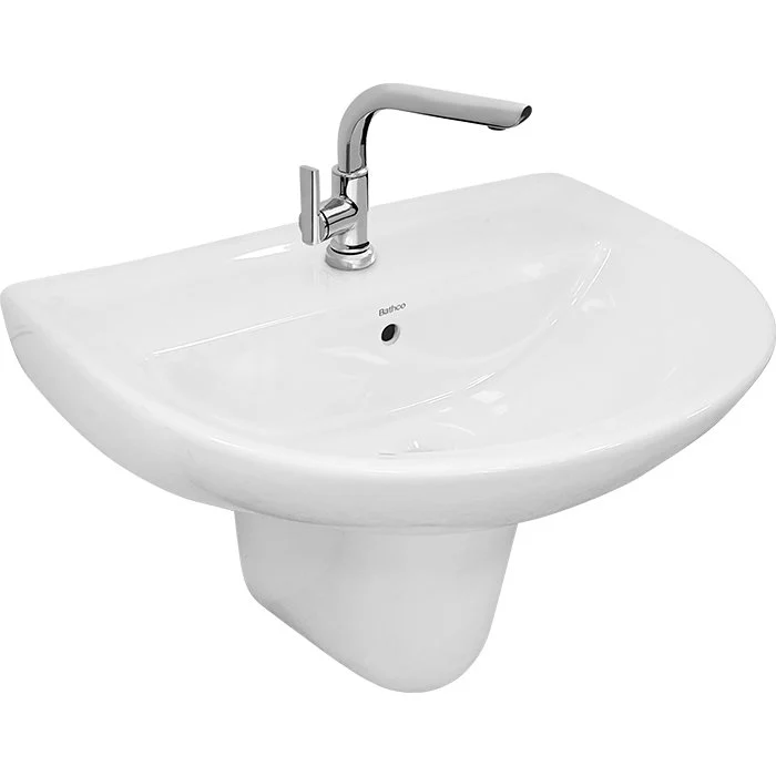 LENZ(BWB14-BHPD01) Half Pedestal Basin — OS-BS-LENZ-BWB14-BHPD01 Half Pedestal Basins