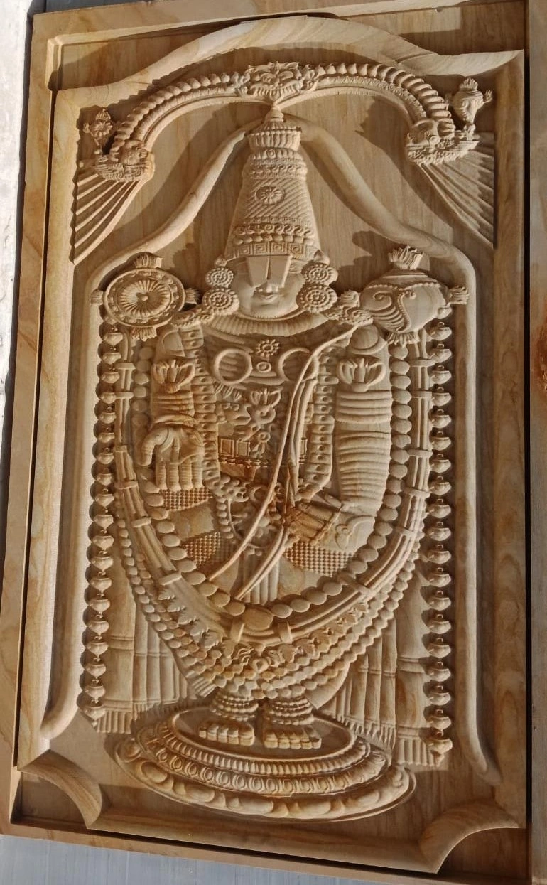 Balaji Ornamental Stone Mural — OS-SM-029 Carved Murals