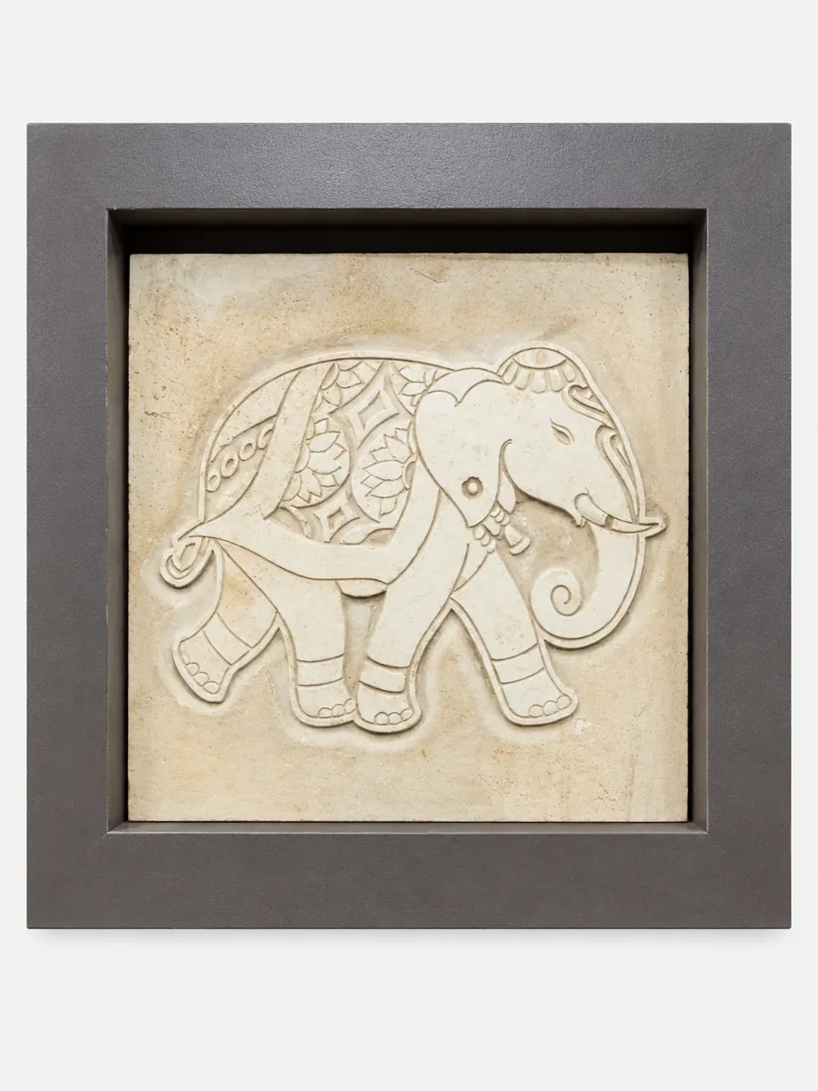 Decorative Elephant Stone Accent Panel — OS-SM-187 Relief Panels