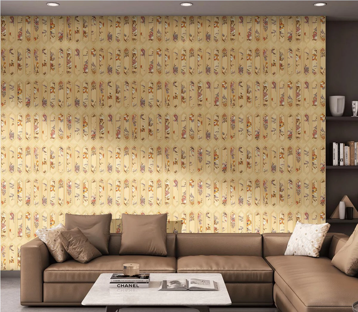 OMD PICKET MUSTARD catalogue application illustration