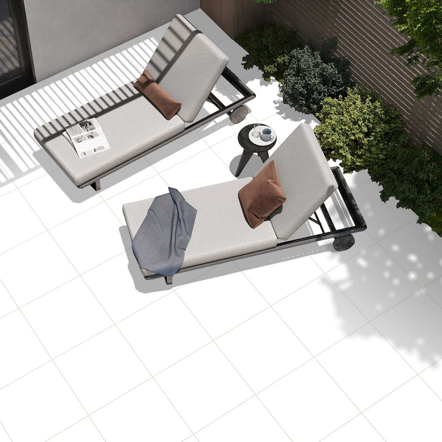 OMJ PLAIN WHITE catalogue application illustration