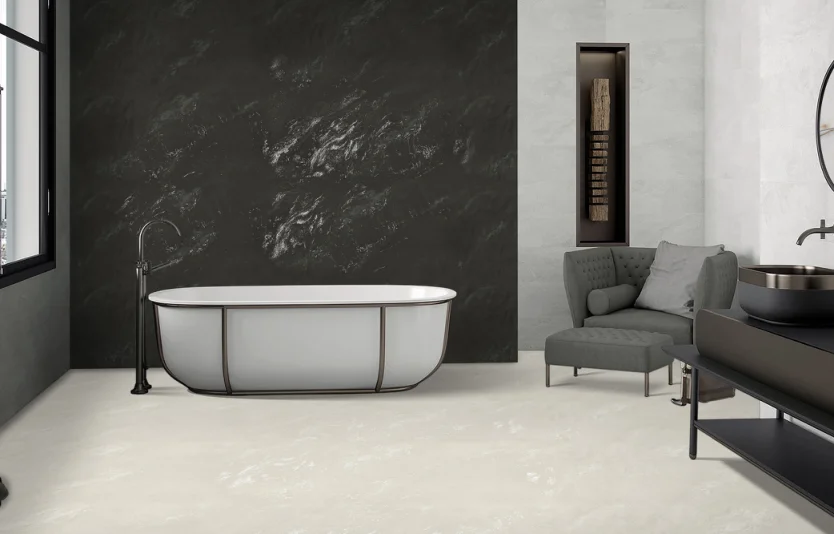 OMT AZZURO NERO catalogue application illustration