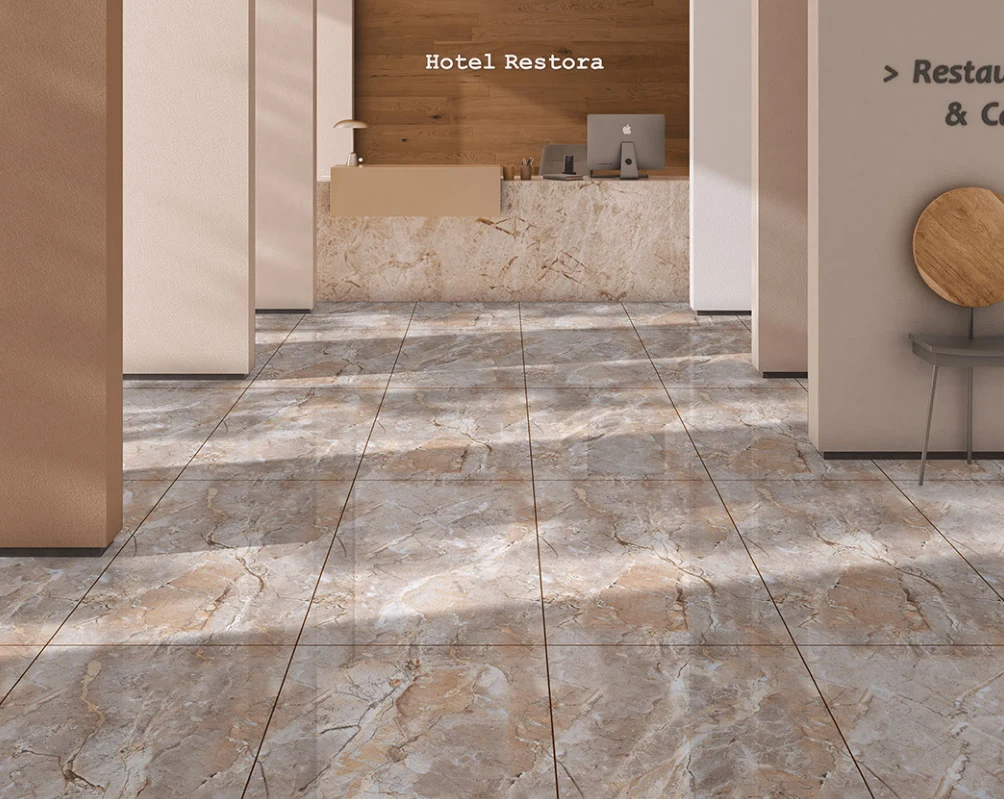 OMT BRERA BROWN END catalogue application illustration