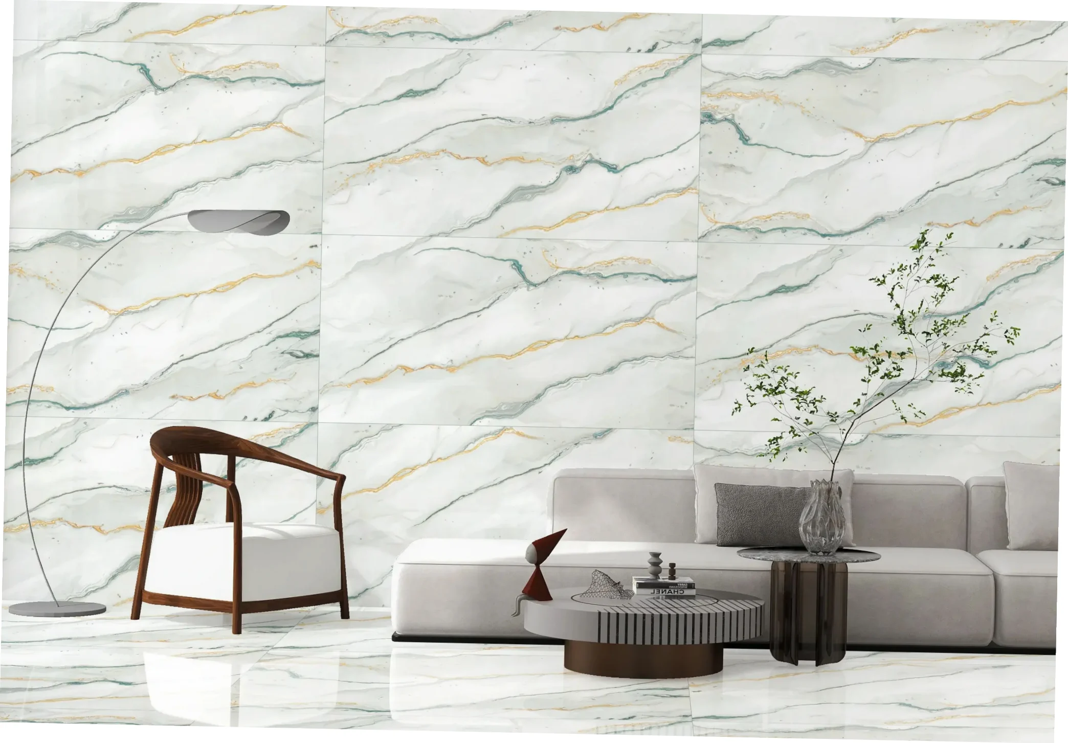 OMT CASPIAN SILK catalogue application illustration