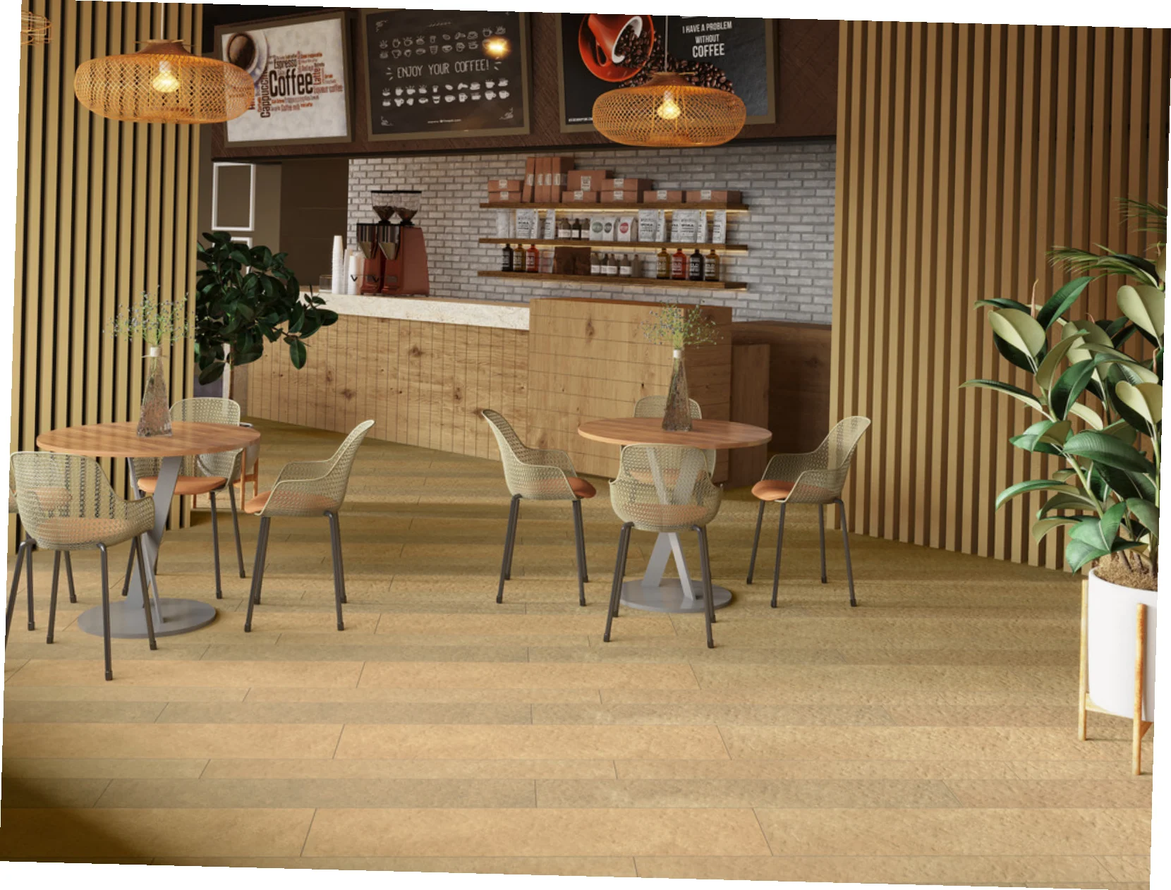 OMT COTTO GREEN catalogue application illustration