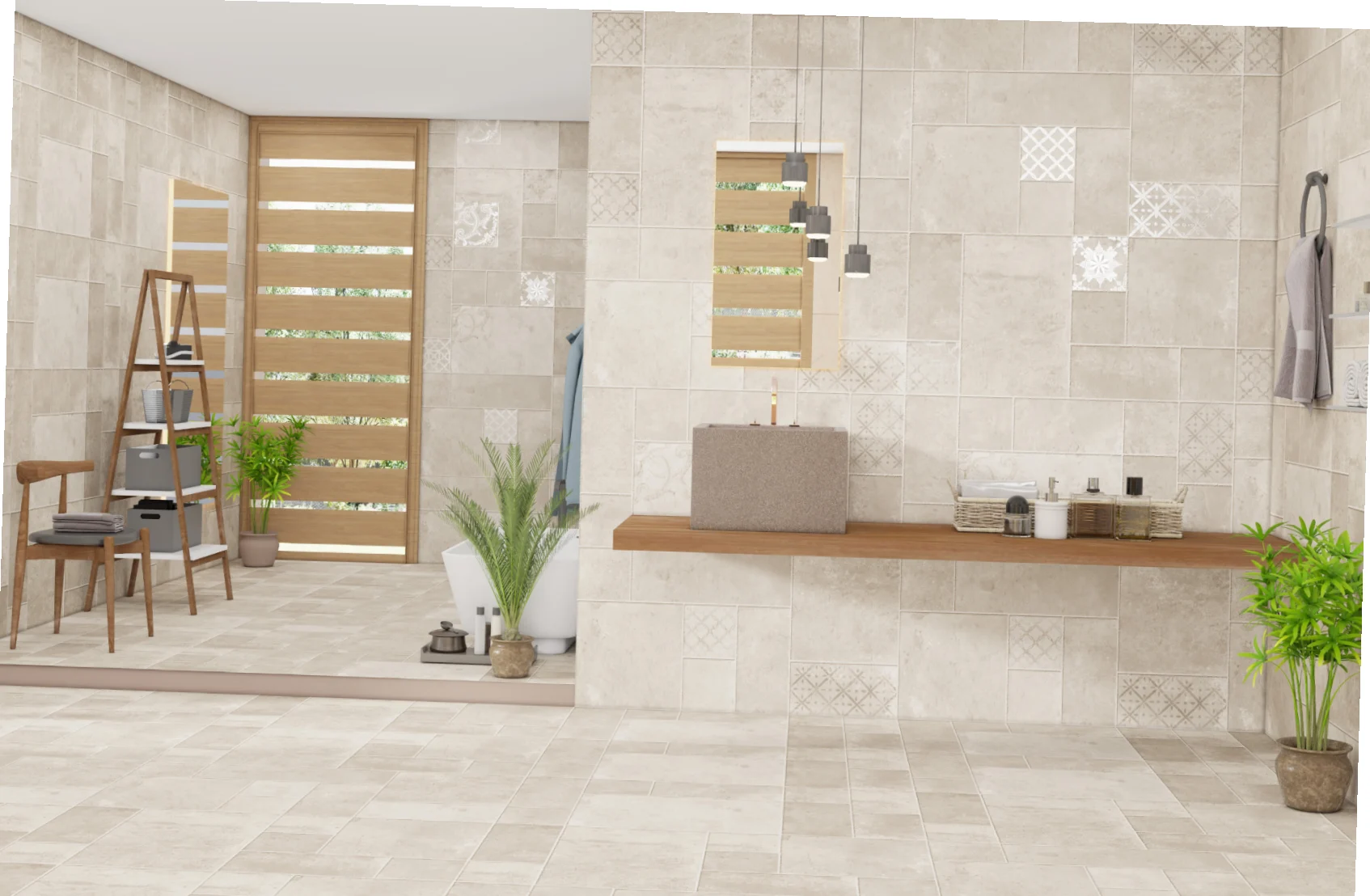 OMT FRIBO BEIGE DECOR catalogue application illustration