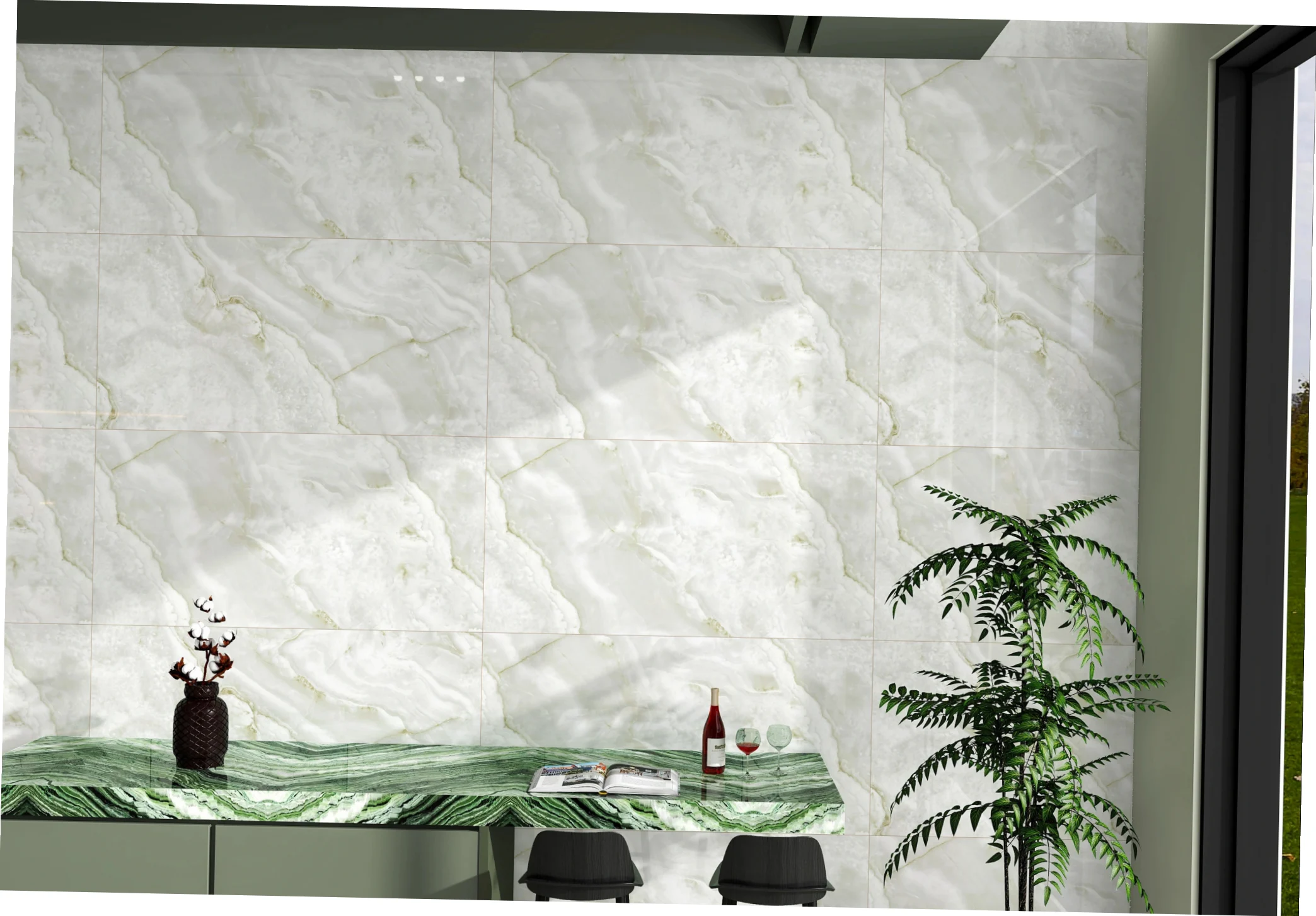 OMT LIMA MINT catalogue application illustration
