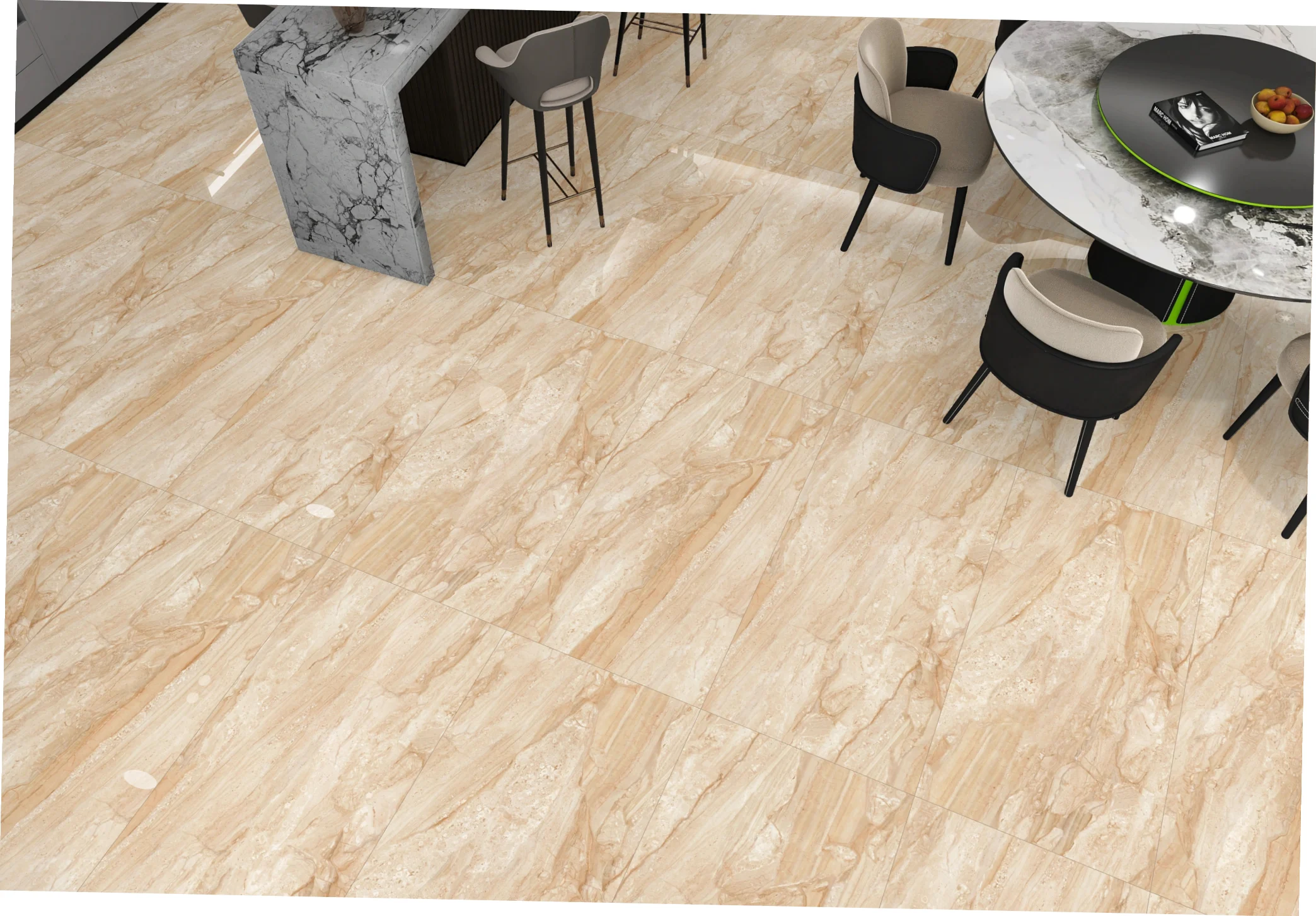 OMT PEARL DYNA catalogue application illustration