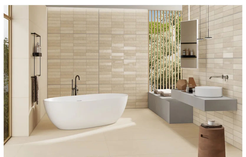 OMT URBAN BEIGE catalogue application illustration