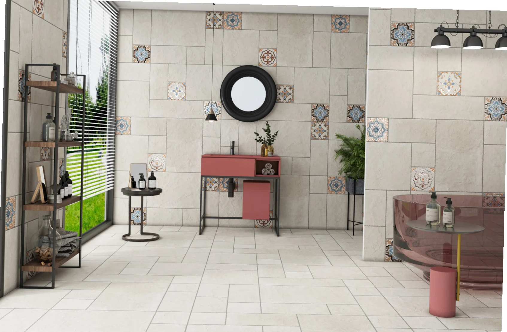 OMT ZAMORA CREMA catalogue application illustration